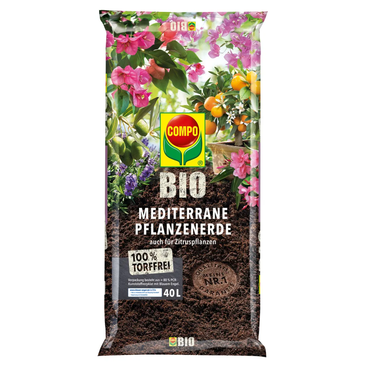 Compo BIO Pflanzerde torffrei 50 L