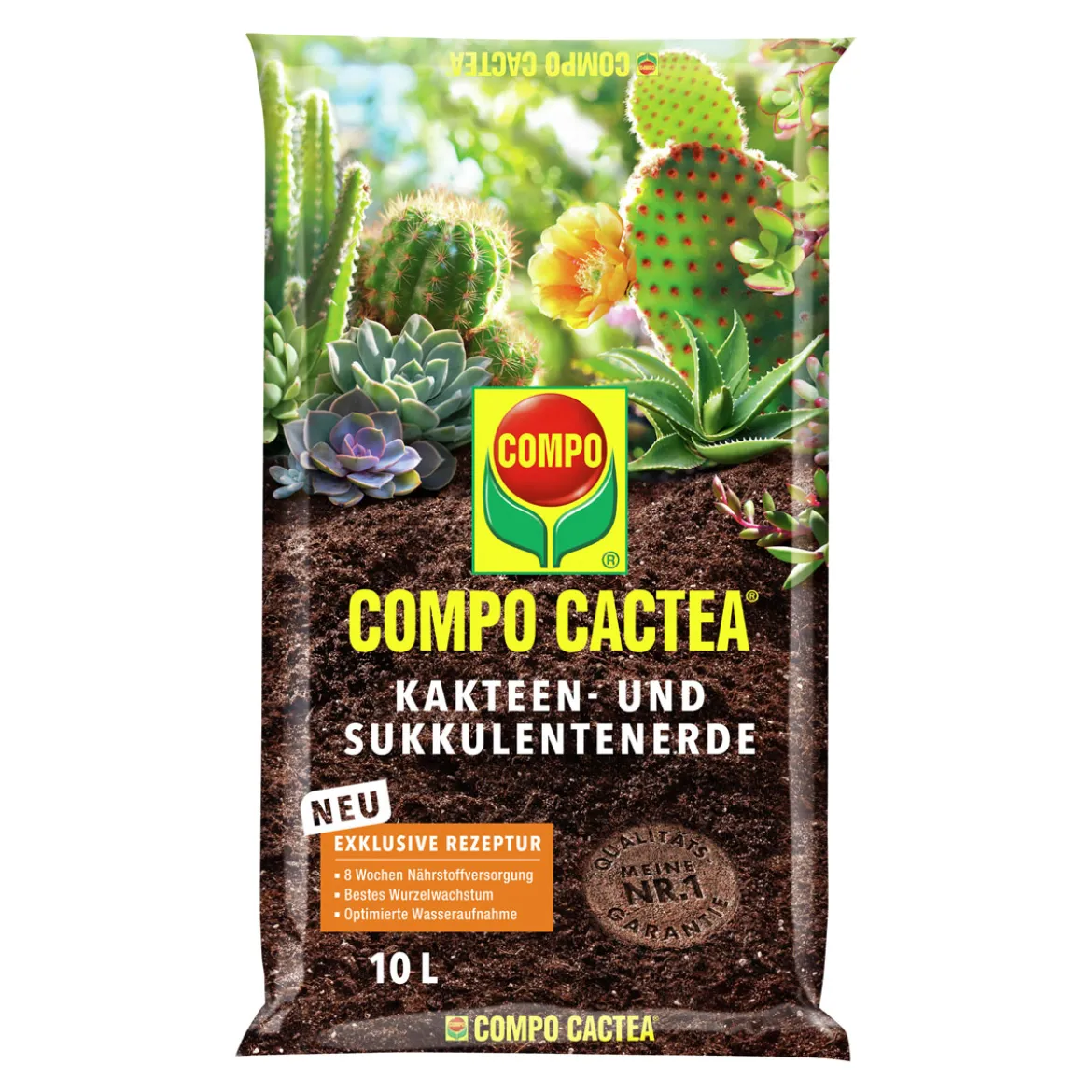 Compo CACTEA Kakteen- und Sukkulentenerde 10 L