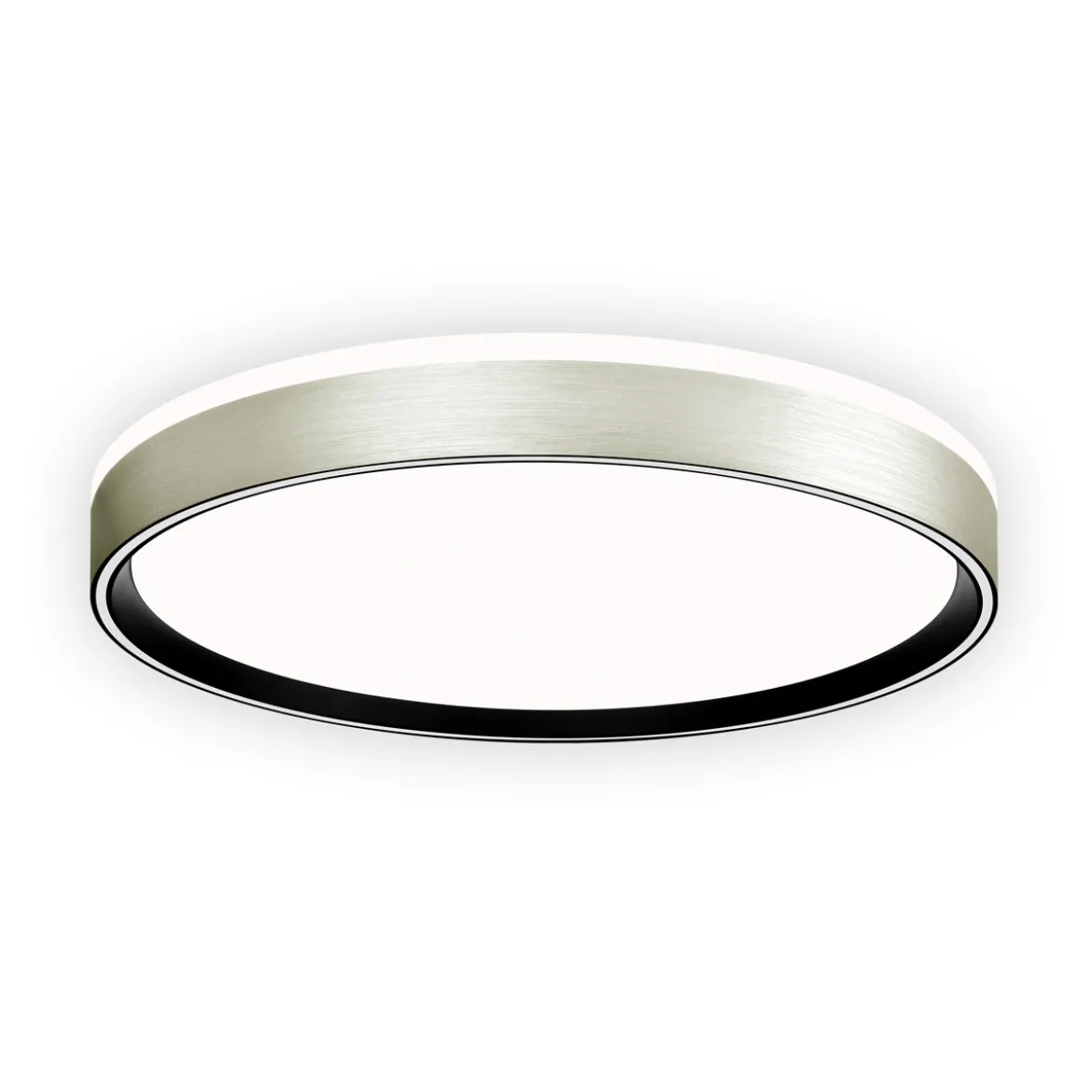 Decken-Wandleuchte SHINING PLUTO LED ALU 1800K 24W
