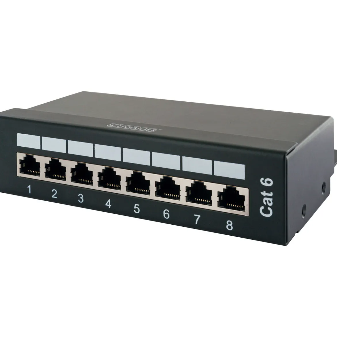 Desktop Patchpanel 8P CAT6 bis 250MHz