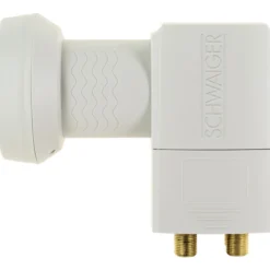 Digital Quad-LNB Sun Protect hellgrau