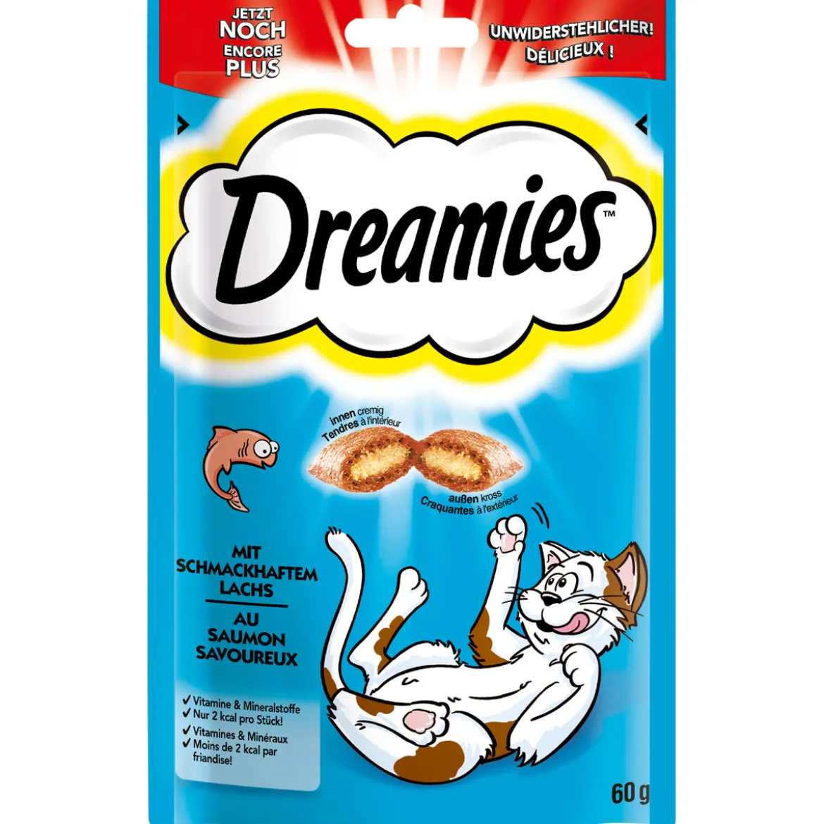 Dreamies Lachs 60 g
