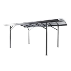 Durabil Aluminium-Carport antrahzit 2,9 x 2,4 x 5 m