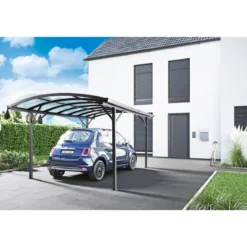 Durabil Aluminium-Carport antrahzit 2,9 x 2,4 x 5 m