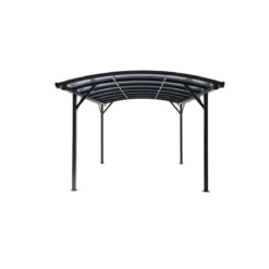 Durabil Aluminium-Carport antrahzit 2,9 x 2,4 x 5 m