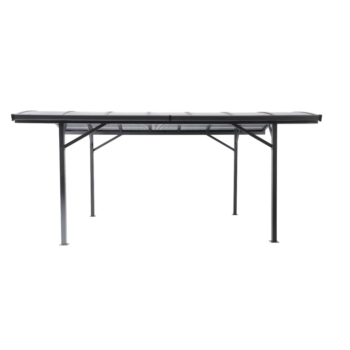 Durabil Aluminium-Carport antrahzit 2,9 x 2,4 x 5 m