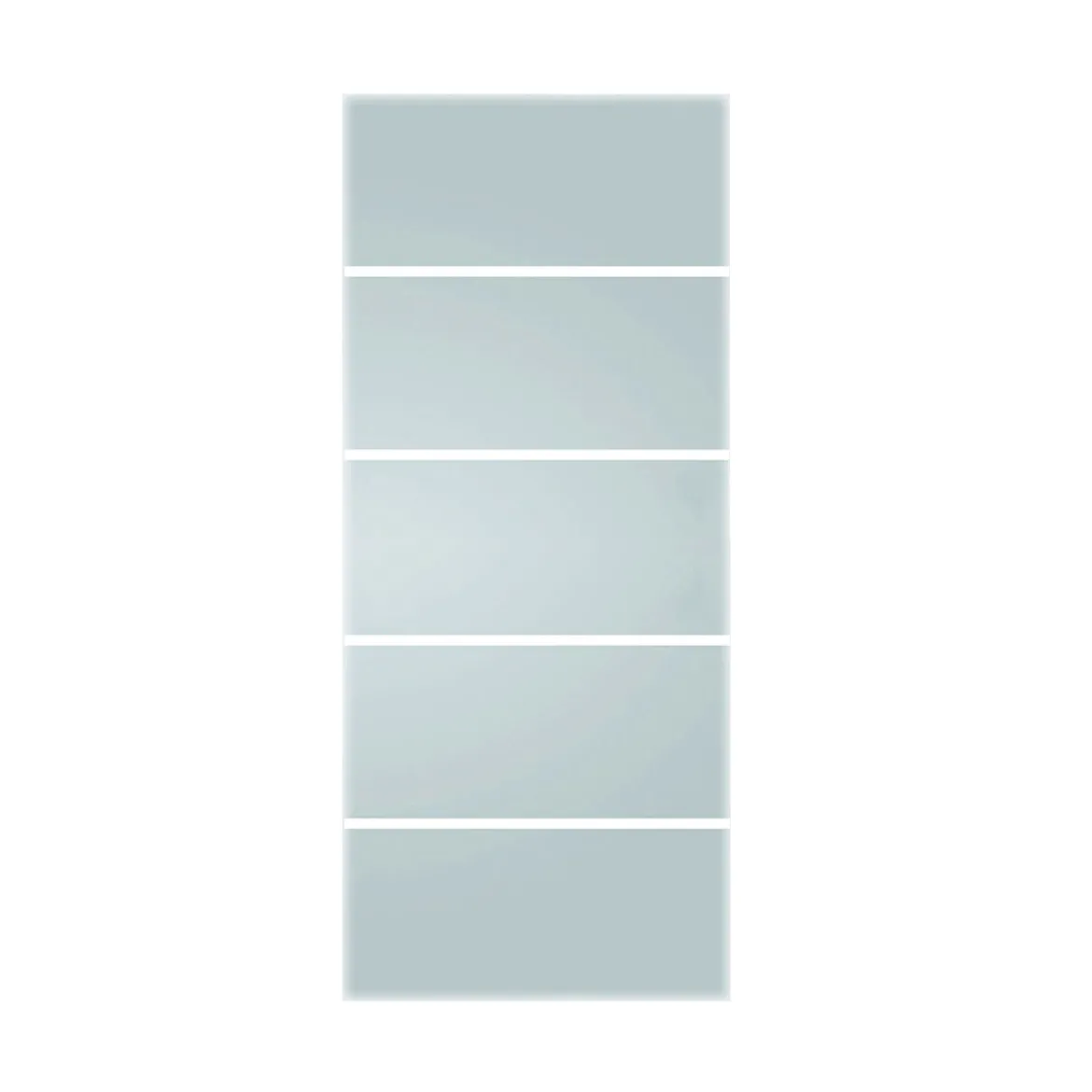 Durabil Glasschiebetür Stripes Soft Close 203,5 x 88 cm