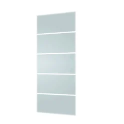 Durabil Glasschiebetür Stripes Soft Close 203,5 x 88 cm