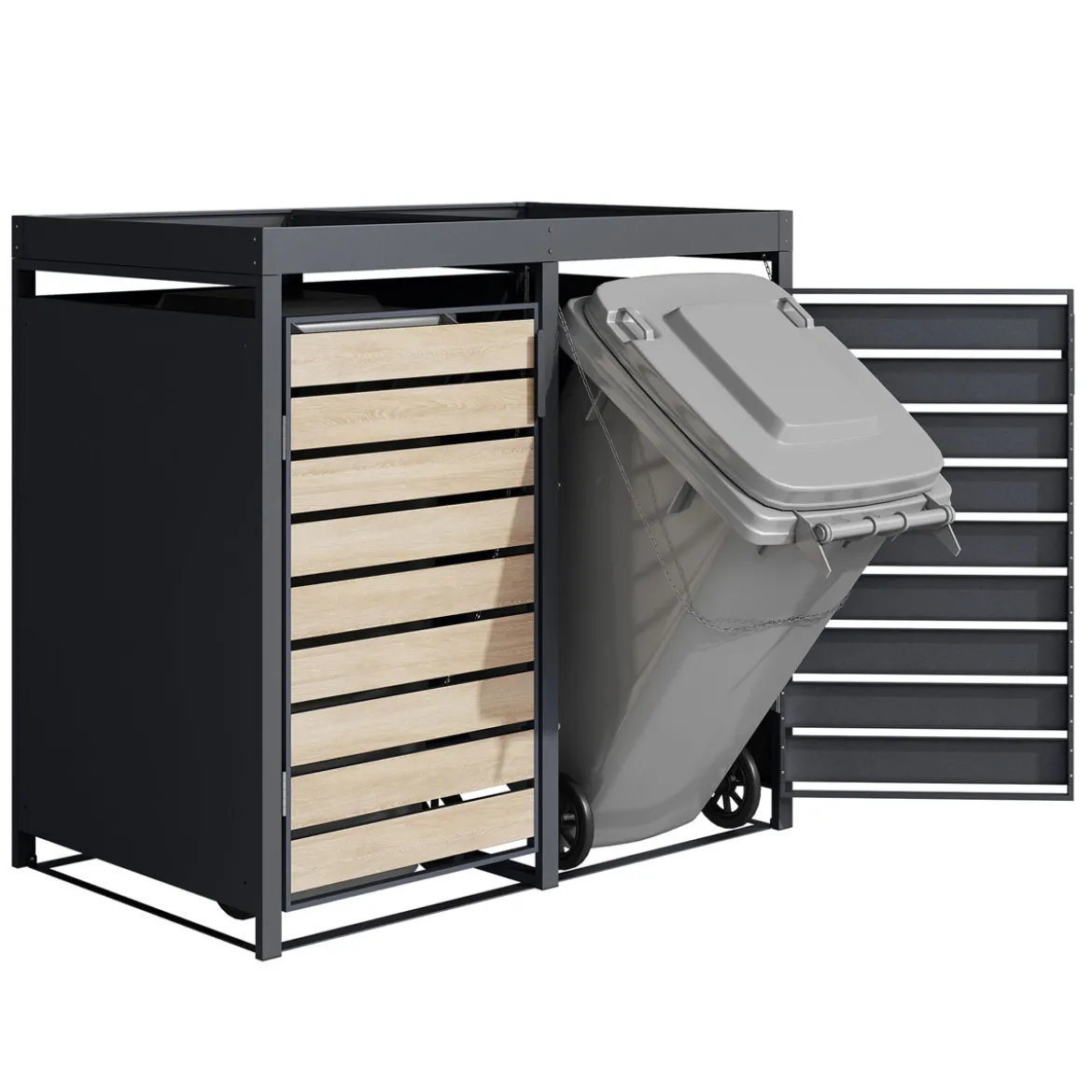 Durabil Mülltonnenbox Style für 2 x 240 L