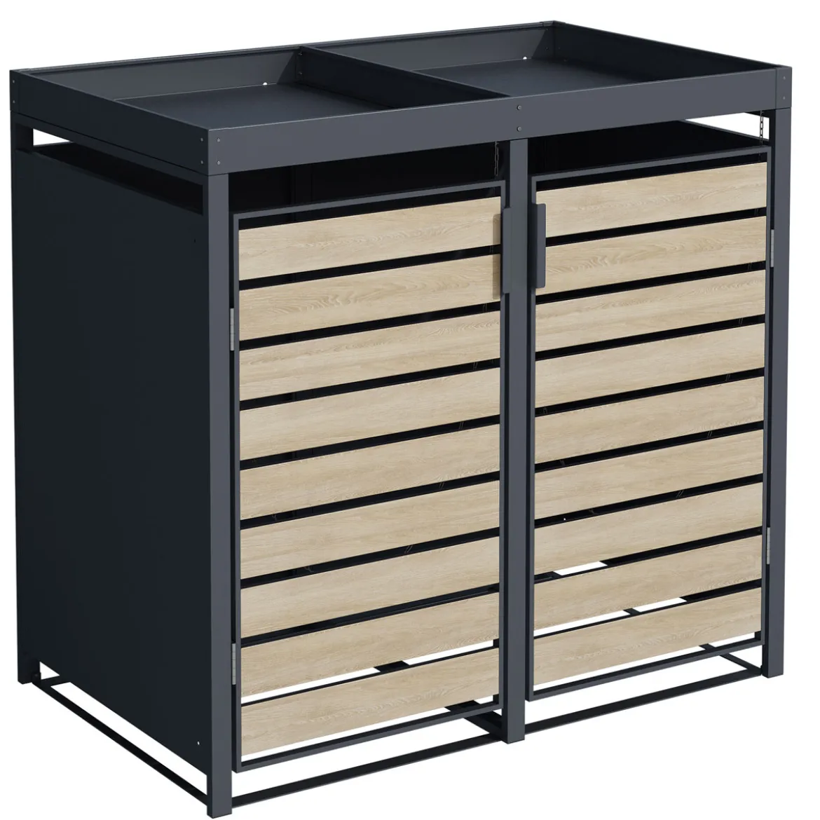 Durabil Mülltonnenbox Style für 2 x 240 L