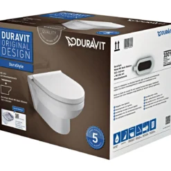 Duravit Spülrandloses Wand-WC-Set DuraStyle Basic Rimless