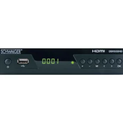 DVB-S2 Receiver mit USB-Anschluss FTA