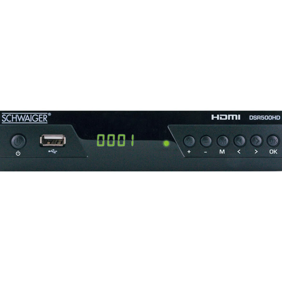 DVB-S2 Receiver mit USB-Anschluss FTA