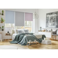 EasyFix Rollo steingrau 45x150cm