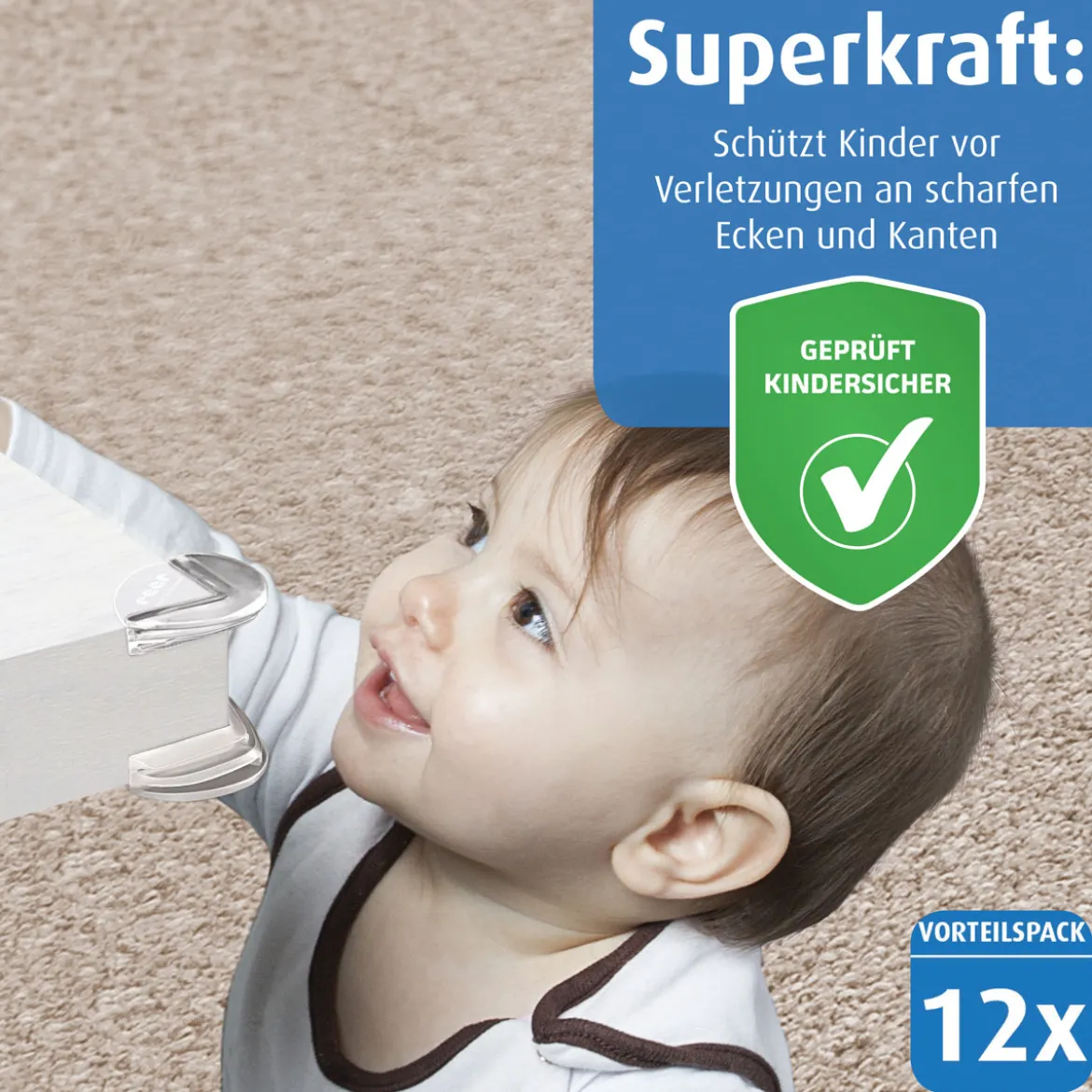 Eckenschutz transparent 12 Stück