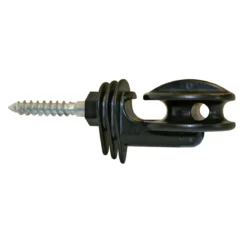 Eckisolator Super Durchmesser 8 mm schwarz 6 Stück