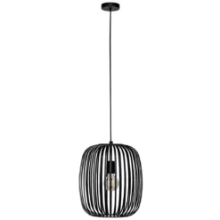 EgloLED Pendelleuchte Romazzina schwarz