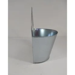 Eimer-Wandampel halbrund 26 cm verzinkt