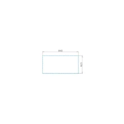 Einbauspuele ATHLOS 86x43,5 cm 1B 1DGranit Carbon