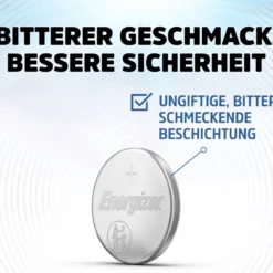 Energizer Knopfzelle „Ultimate“, CR2016, 2 Stück