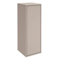 Fackelmann Compactline Midischrank Kaschmir 1 Tür 302x842x320mm Push-To-Open