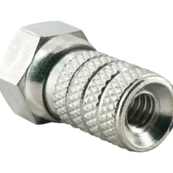 F-Aufdrehstecker 4mm 2Stück