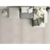 Feinsteinzeug Calm Gravel white rektifiziert 75 x 150 x 0,9 cm