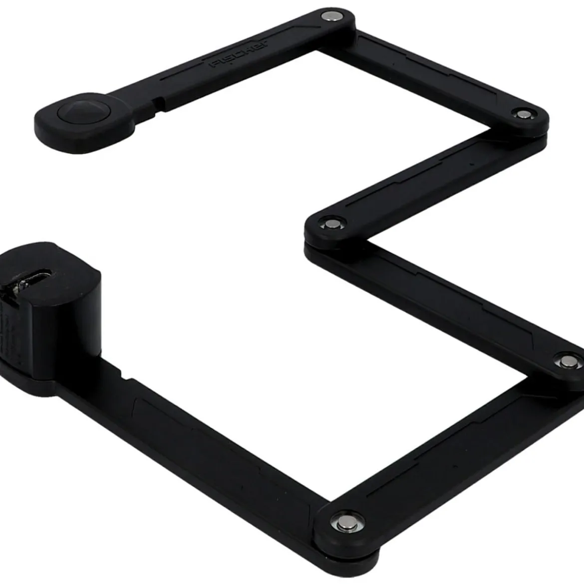 Fischer Bikes Faltschloss mit Halter 85 cm