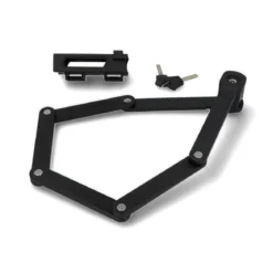 Fischer Bikes Faltschloss mit Halter 85 cm