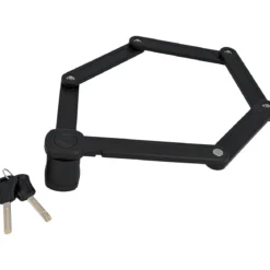 Fischer Bikes Faltschloss mit Halter 85 cm