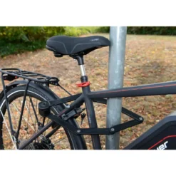 Fischer Bikes Faltschloss mit Halter 85 cm