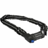 Fischer Bikes Kettenschloss mit Zahlencode und Reflex 80 cm 8 mm
