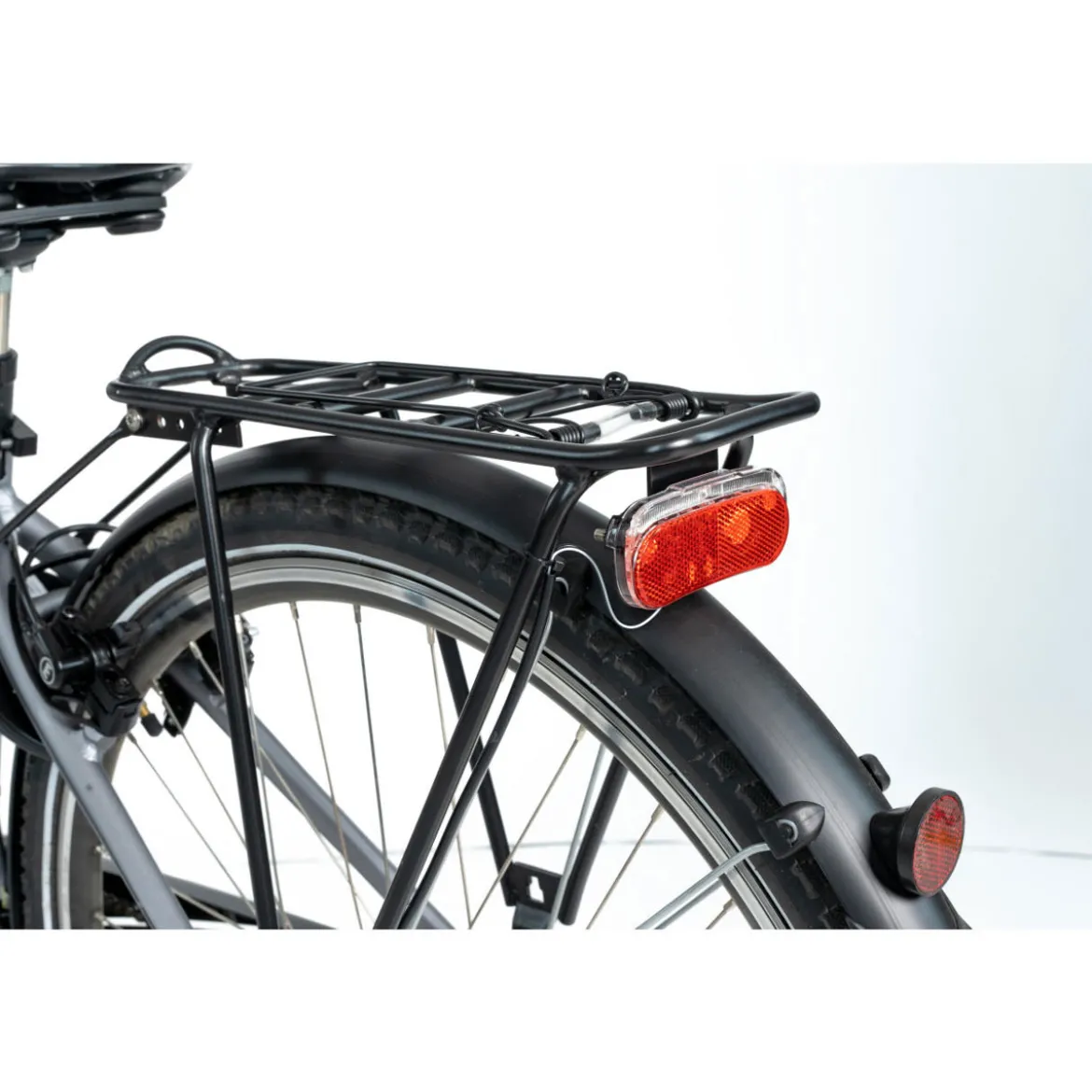 Fischer Bikes LED-Rückleuchte für Dynamo Gepäckträger