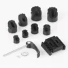 Fischer Bikes Spritzschutz-Set 26-29 cm schwarz