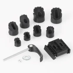 Fischer Bikes Spritzschutz-Set 26-29 cm schwarz