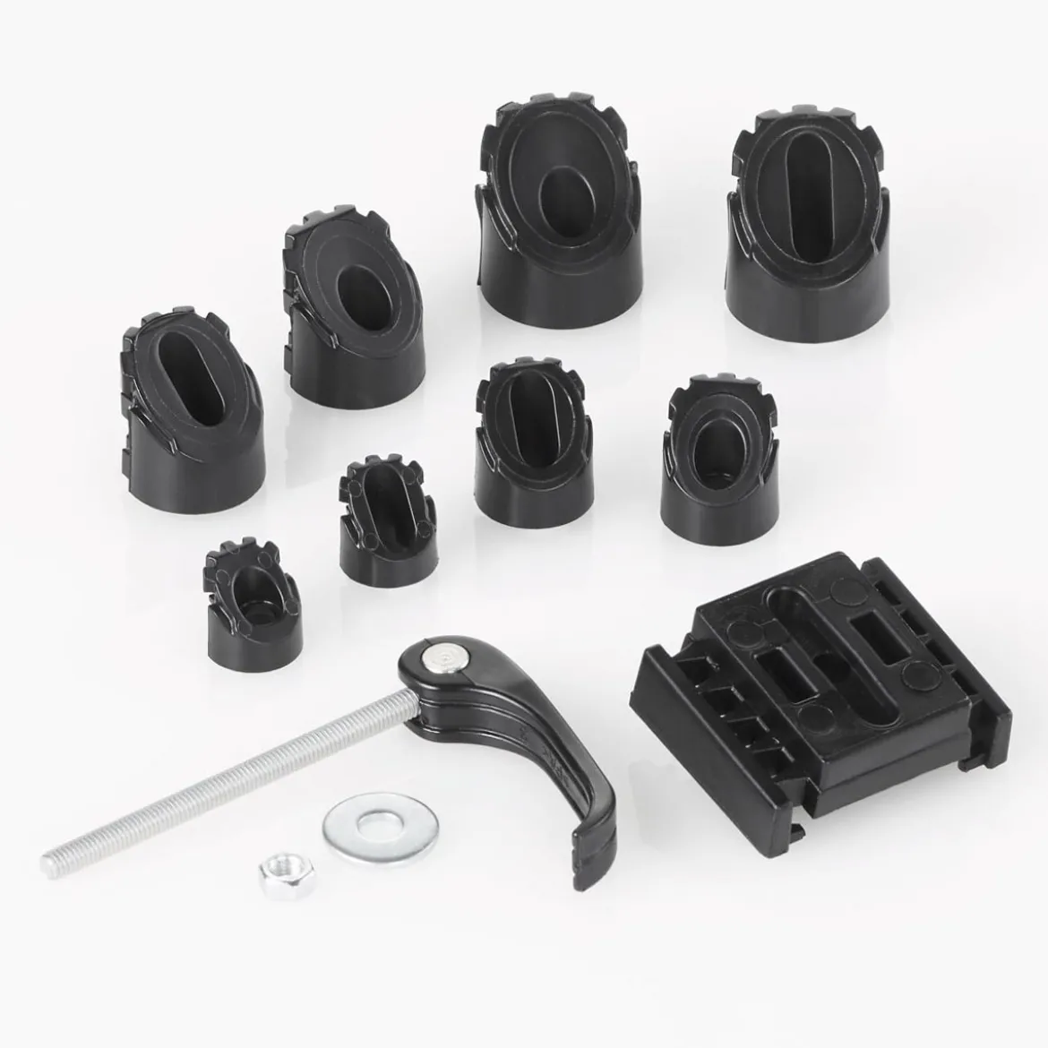 Fischer Bikes Spritzschutz-Set 26-29 cm schwarz