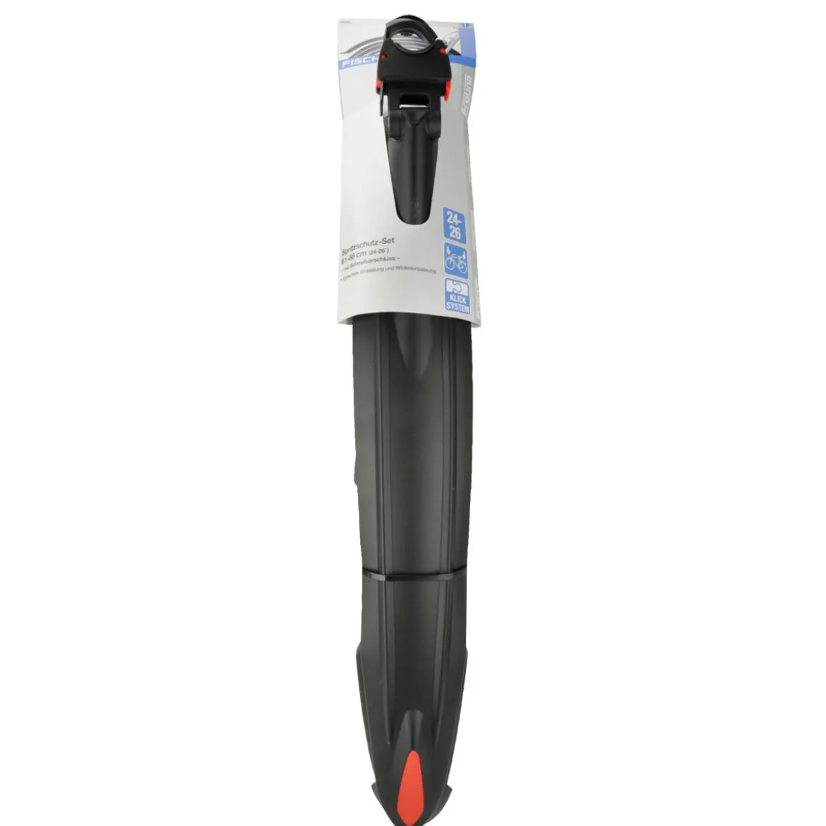 Fischer Bikes Spritzschutz-Set 26-29 cm schwarz