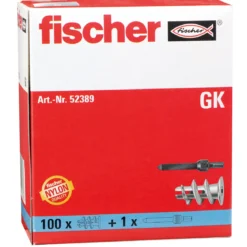 FischerGipskartondübel 100 Stück