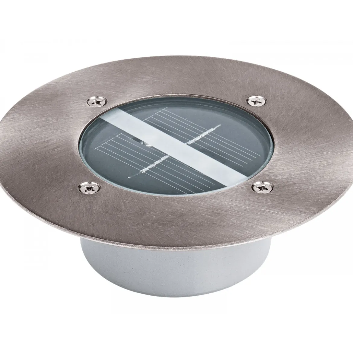 Flector Garten LED-Solar-Bodeneinbauleuchte rund
