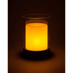 Flector Garten LED-Solar-Tischleuchte Nordic schwarz