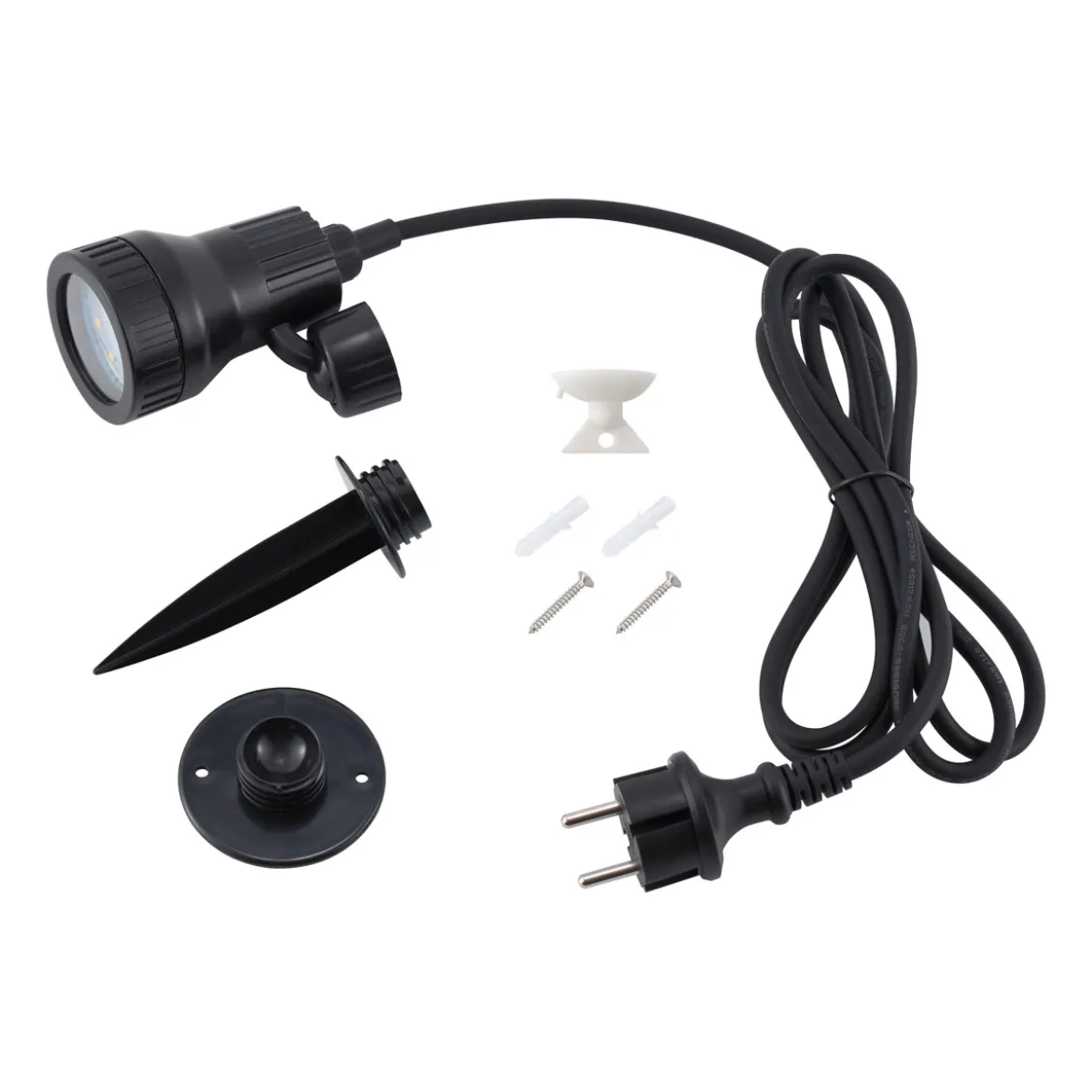 Flector Garten Outdoorspot mit Erdspieß schwarz LED GU10 exclusive
