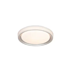 Flector LED-Deckenleuchte Lunetta 24 Watt weiss/silber 3000-6500K