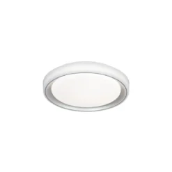 Flector LED-Deckenleuchte Lunetta 24 Watt weiss/silber 3000-6500K