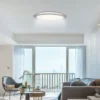 Flector LED-Deckenleuchte Saturn dimmbar weiß