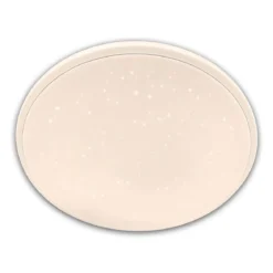 Flector LED-Deckenleuchte Vida Deluxe mit Sternenhimmel weiß