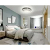 Flector LED-Wand- und Deckenleuchte Fanny silber