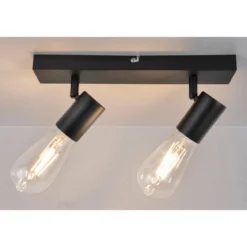 Flector Spotserie Edison Black 30 x 5 x 11 cm