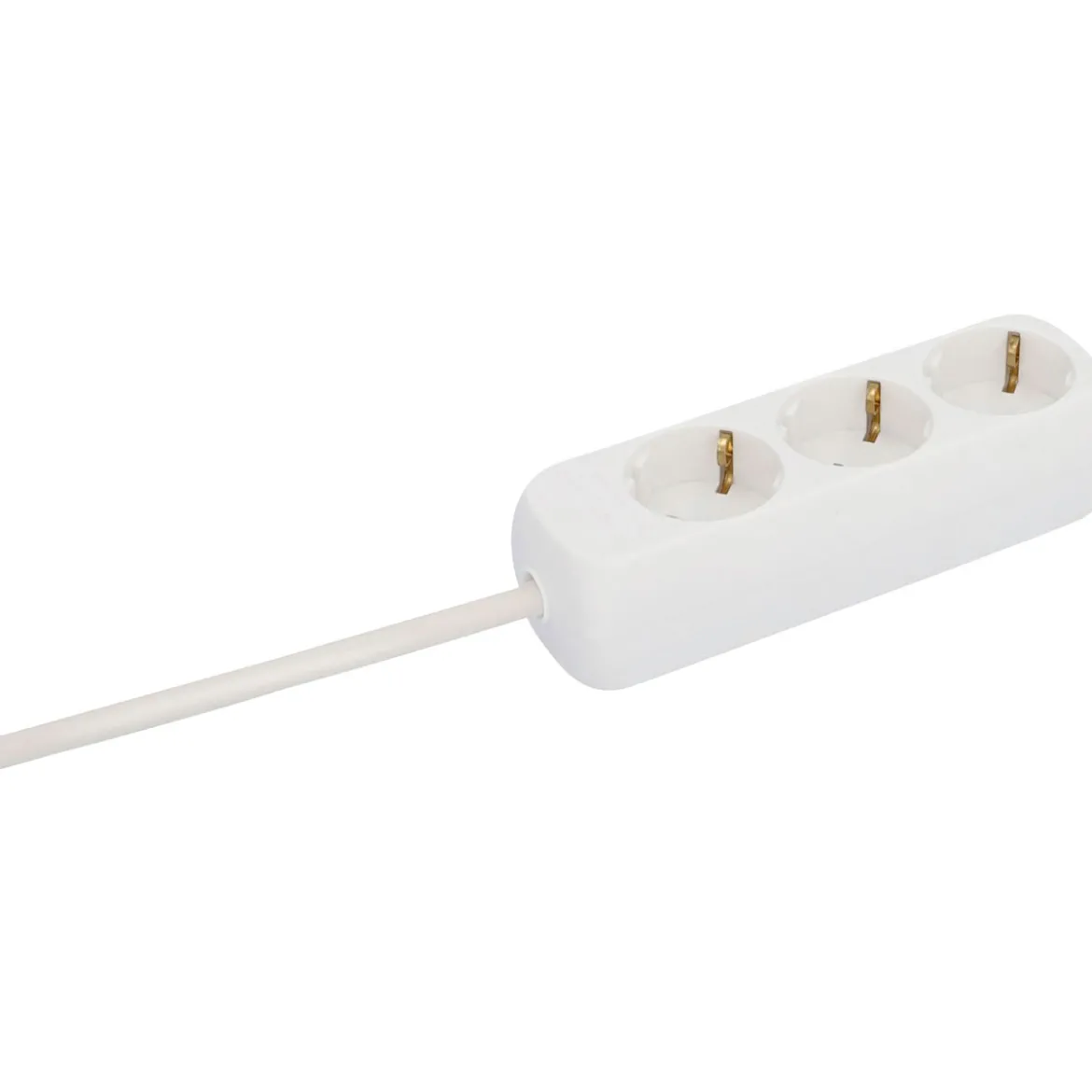 Flector Technik Tischsteckdose 3-fach weiß