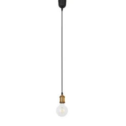 Flector Vintage-Pendelleuchte Edison bronze