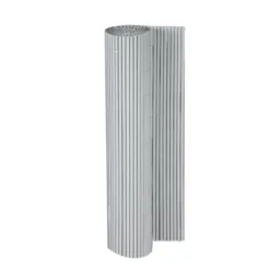 floraworld Sichtschutz Kunstst. silber 3,0x0,9 m